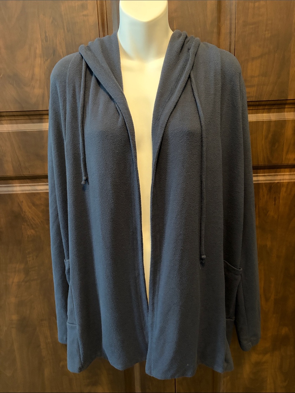 78 & Sunny Hooded Open Cardigan